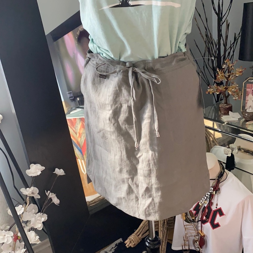 Mode de vie linen skirt